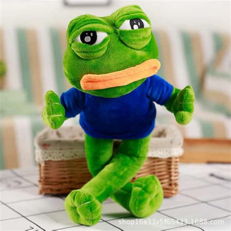 Pepe The Frog Plush 45cm | Toy Game Shop