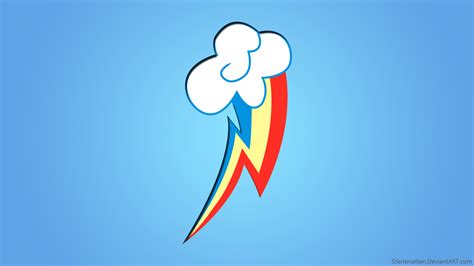 Rainbow Dash Cutie Mark Wallpaper by Silentmatten on DeviantArt