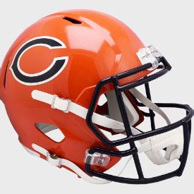 Chicago Bears Full Size Speed Replica Football Helmet 2022 Alternate ...