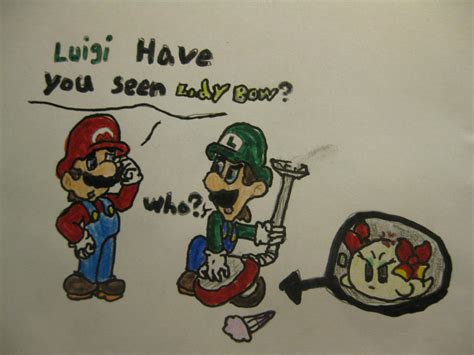 Paper mario: where`s lady bow??? by luigikirby64 on DeviantArt