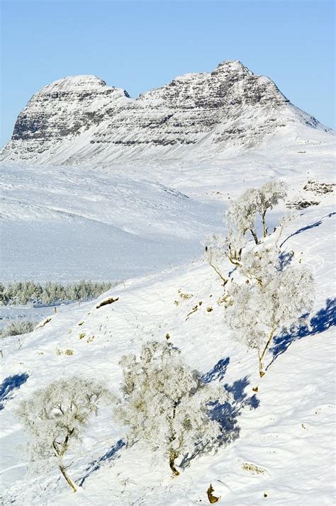 Scottish Highlands In Winter Photograph by Duncan Shaw - Fine Art America