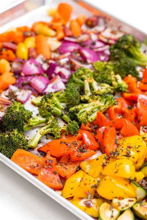 Rainbow roasted vegetables | Recipe | Roasted vegetables thanksgiving, Vegetables, Roasted ...