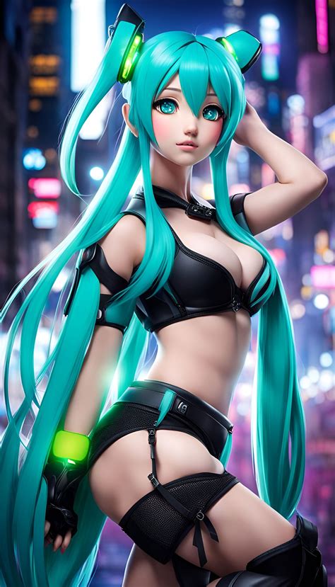 Hatsune Miku 410 - AI Generated Artwork - NightCafe Creator