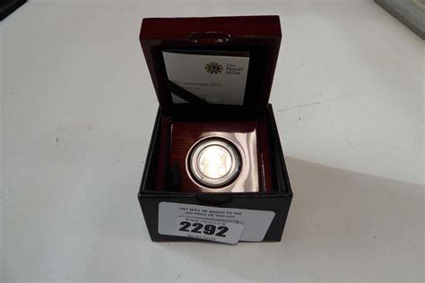 Lot 2292 - Boxed 2016 Sovereign Royal Mint Gold proof