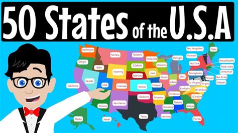 50 States Song | Fifty States Song | Fifty States of America for Schools | America | USA - YouTube