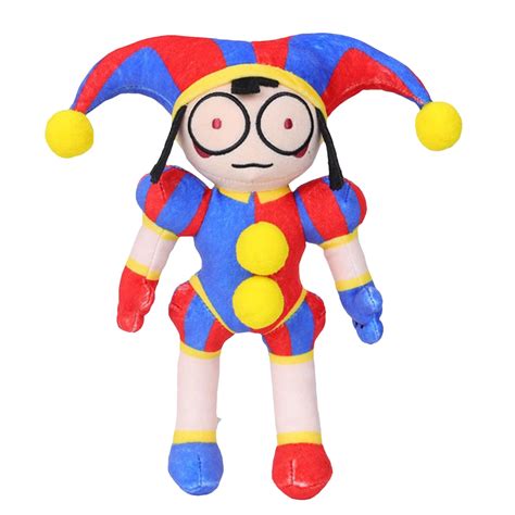 Buy 9.84'' Pomni Plush, Hit Animation The Amazing Digital-Circus Series Role Peripheral Doll ...