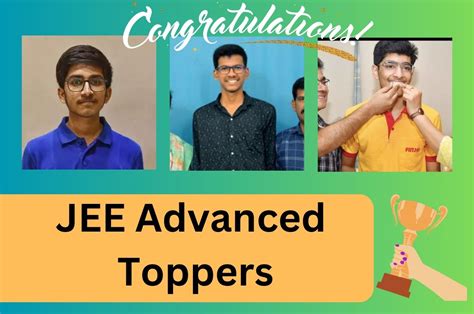 JEE Advanced 2023 Toppers List: Rank, Zone wise Toppers list of last years - SarvGyan News