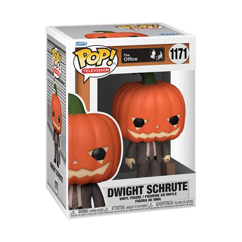 Buy Pop! Dwight Schrute with Pumpkinhead at Funko.