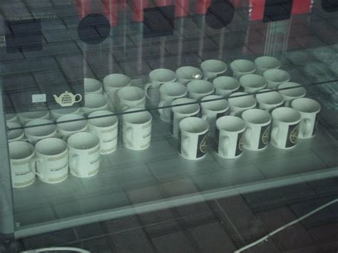 Library of Birmingham - souvenirs seen from outside - mugs… | Flickr