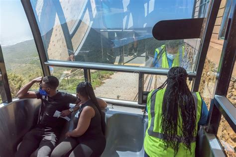 Inside the Flying Dutchman Funicular at Cape Point Editorial Photo ...