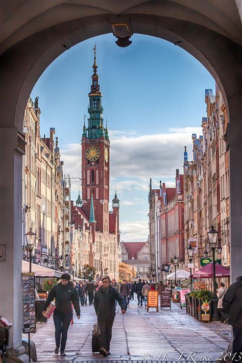 Danzig Altstadt, Blick auf das Rathaus Foto & Bild | reisen, altstadt, danzig Bilder auf ...