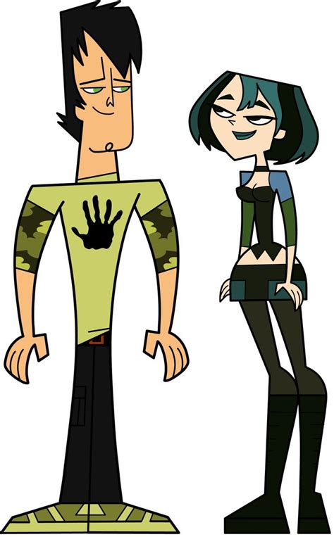 Total Drama Island Fan Art: Gwen and Trent | Total drama island, Drama ...