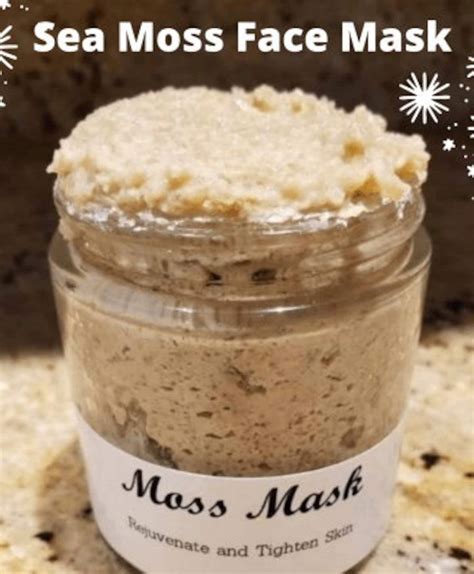 4oz. Sea Moss Face Mask | Etsy