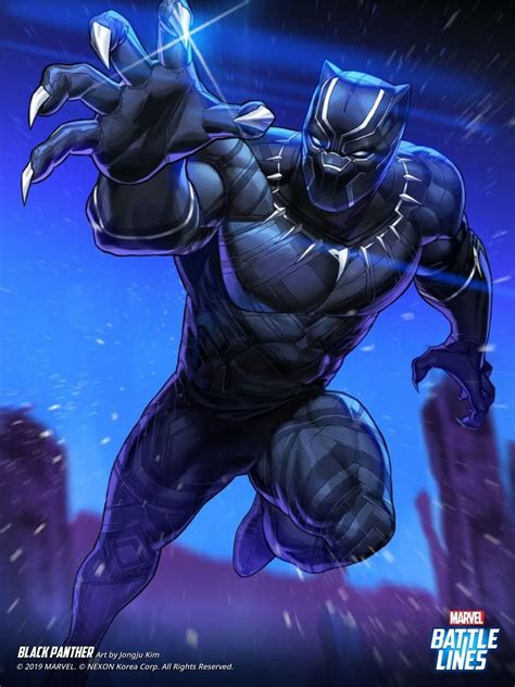 Marvel Battle Lines Artwork - Black panther , HAJE 714 on ArtStation at ...