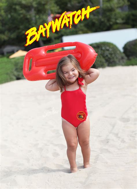 Baywatch Lifeguard | This Little Girl's Halloween Costumes Could Not Be ...