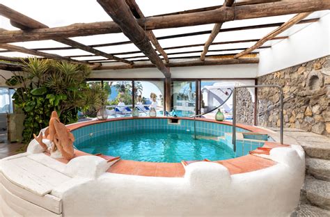 Ischia: Pools, Sauna, indoor Thermal bad, BB, Hotel, self ca