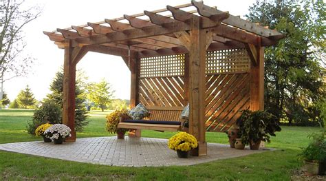 Pergola with Swing in Johnstown, Ohio | Gardening | Pinterest ...