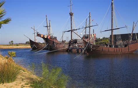 Cristobal Colon Ships stock photo. Image of america, boat - 489544