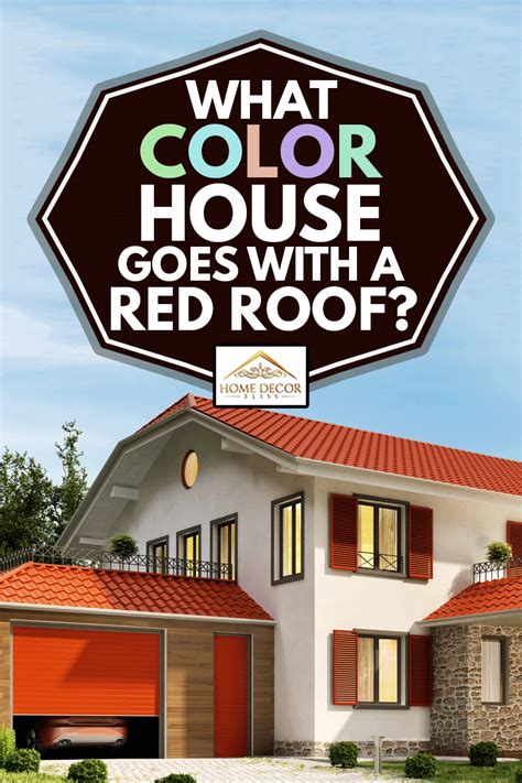 What Color House Goes With A Red Roof?