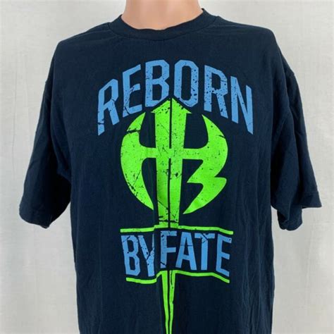 WWE Authentic Matt Jeff Hardy Boyz Reborn By Fate T-Shirt 2017 Raw ...