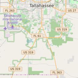 Tallahassee Zip Code Map - Metro Map