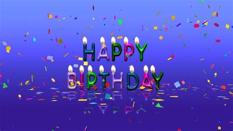 Birthday Wishes Animation Video Free Download - Birthday Happy Gif | Bodhizwasuen