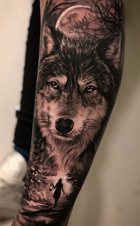 Wolf tattoo - kaslir