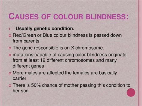 Oohub - Web - genetic cause of color blindness