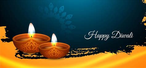 Happy Diwali colorful festive banner 676145 Vector Art at Vecteezy