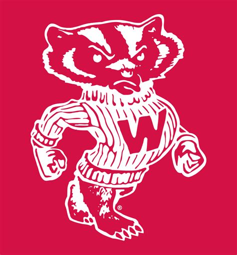 Wisconsin Badgers Secondary Logo - NCAA Division I (u-z) (NCAA u-z ...