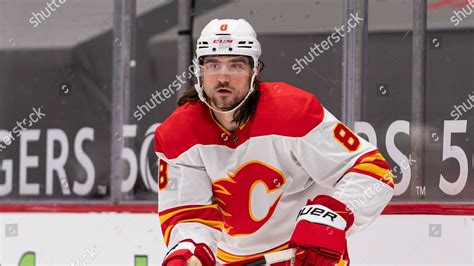 Calgary Flames Defensemen Christopher Tanev 8 Editorial Stock Photo ...