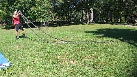 Battling Ropes Hip Toss | Battling ropes exercise for arms a… | Flickr
