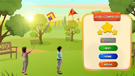 Kite flying game ui on Behance