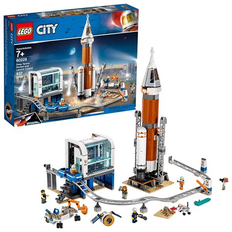 LEGO City Rocket and Launch Control 60228 NASA Space Ship Building ...