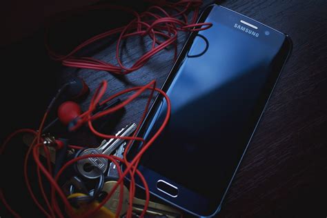 Free Images : smartphone, table, light, technology, red, color, gadget, darkness, blue, black ...