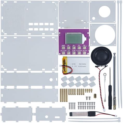 DIY Radio Kit Assembly Projects for Adults FM Radio Kit : 20 Steps ...