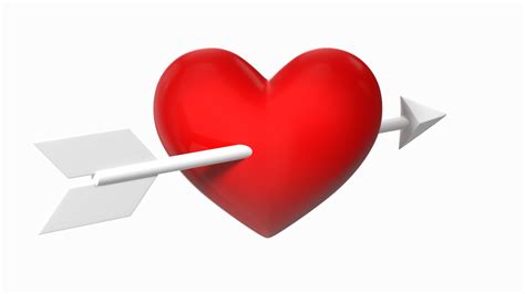 Heart With Arrow Emoji 3D - TurboSquid 1799602