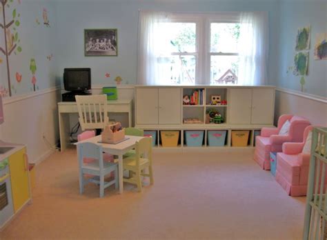 kids playroom design ideas in pastel colors