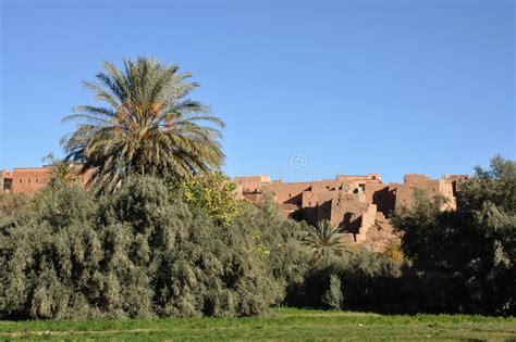 Casbah in Morocco stock image. Image of landscape, africa - 7512283