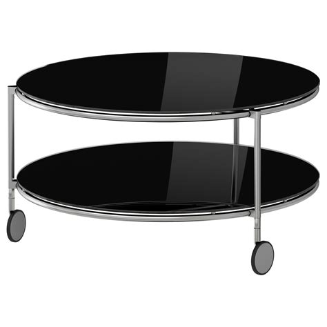 STRIND Coffee table - black/nickel plated, 29 1/2 " - IKEA Ikea Side Table, Ikea Coffee Table ...