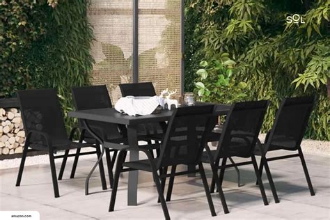 Black Patio Dining Table Ideas Décor and Benefits