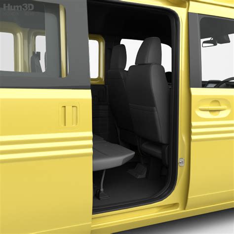 Honda N-Van Style Fun with HQ interior 2021 3D model - Vehicles on Hum3D