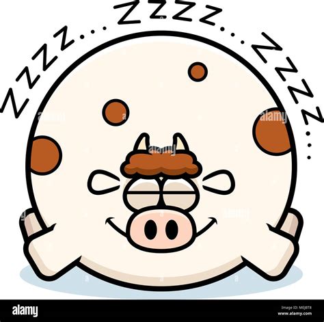 Resting cow Stock Vector Images - Alamy