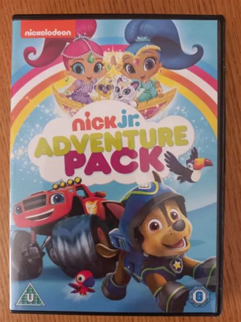 NICK JR ADVENTURE Pack Dvd Kids Shimmer Shine / Paw Patrol / Blaze Kids ...