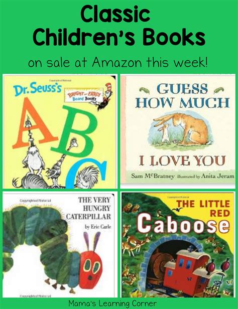 Classic Children’s Books on Sale at Amazon This Week! - Mamas Learning ...