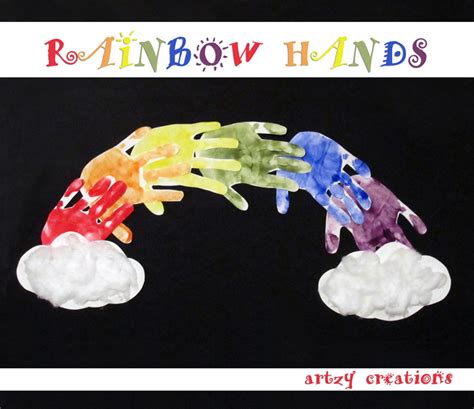 Artzy Creations: Rainbow Hands