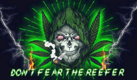 grim reaper weed tattoo - fedexvansforsale