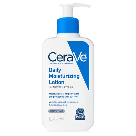 CeraVe Daily Moisturizing Lotion for Normal to Dry Skin, 8oz. - Walmart ...
