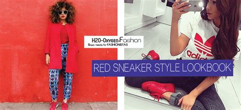 How to Style | Red Sneakers | Outfit Lookbook - YouTube