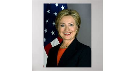 Hillary Clinton Official Portrait Poster | Zazzle